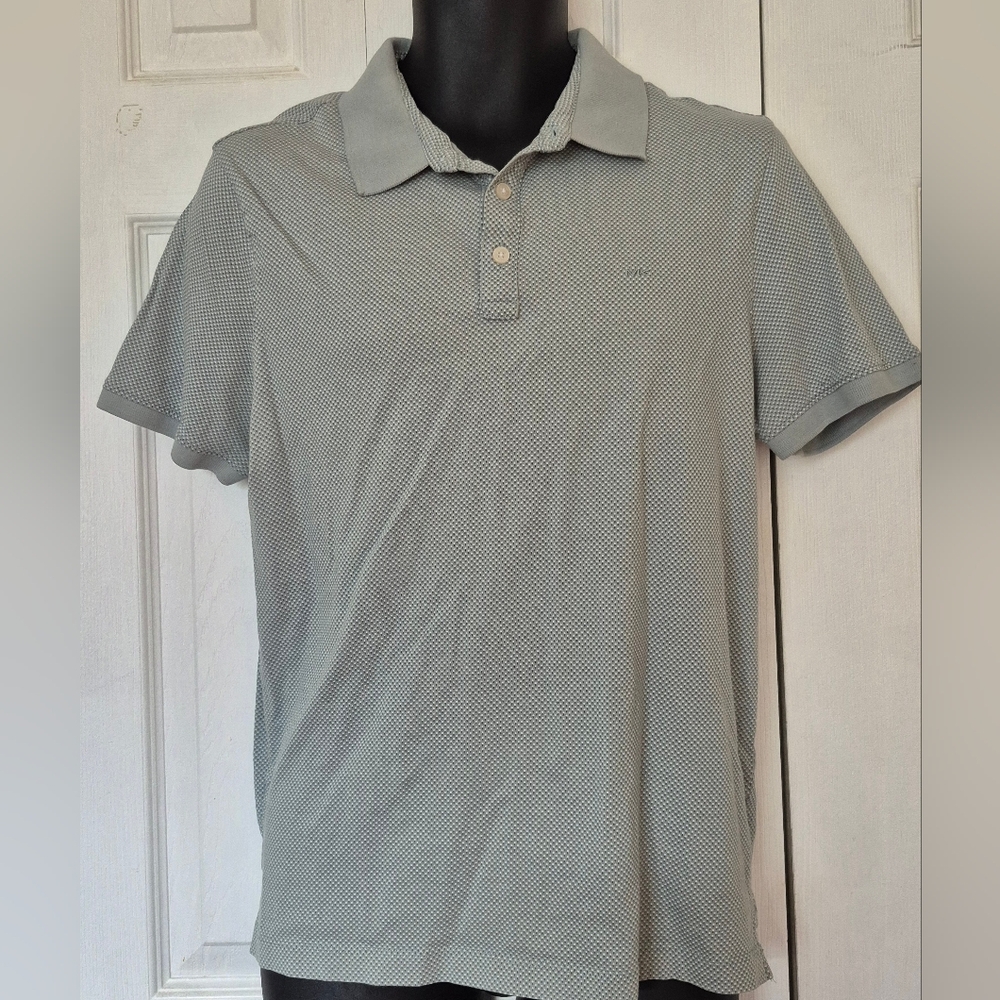 Mens Micheal Kors Cotton Polo Size Medium